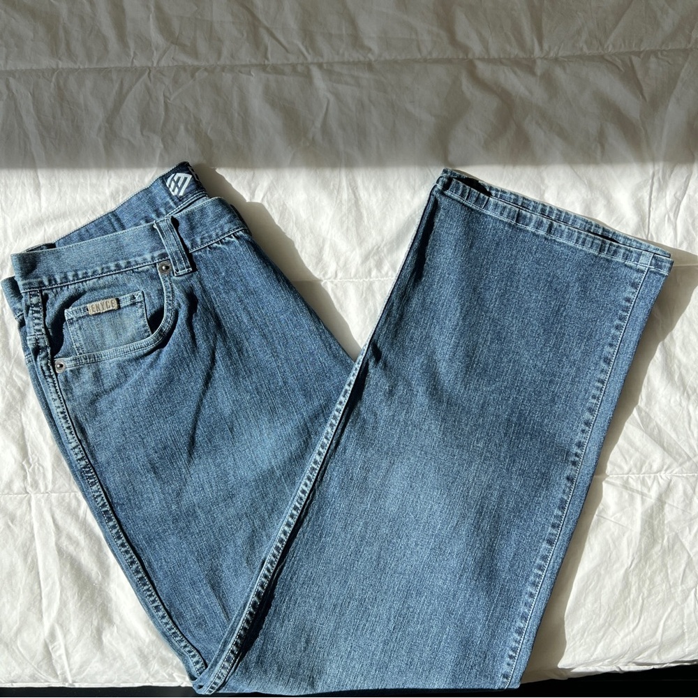 ENYCE Jeans Men's 36x32 Baggy Hip Hop 90s Y2K Skater Wide Leg Vintage Urban - Picture 7 of 11